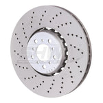 SHW cross-drilled lightweight left front brake rotor for 2015-2019 BMW X5 M and X6 M models