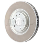 SHW Performance Smooth Monobloc ventilated left front brake rotor for 2019-2025 Porsche Macan.