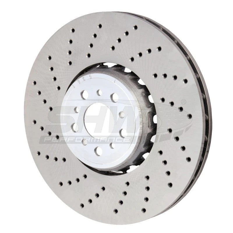 SHW cross-drilled lightweight left front brake rotor BFL43501 for 2020-2025 BMW X series