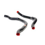 Skunk2 black silicone radiator hoses with red interior and logo for 2000-2009 Honda S2000