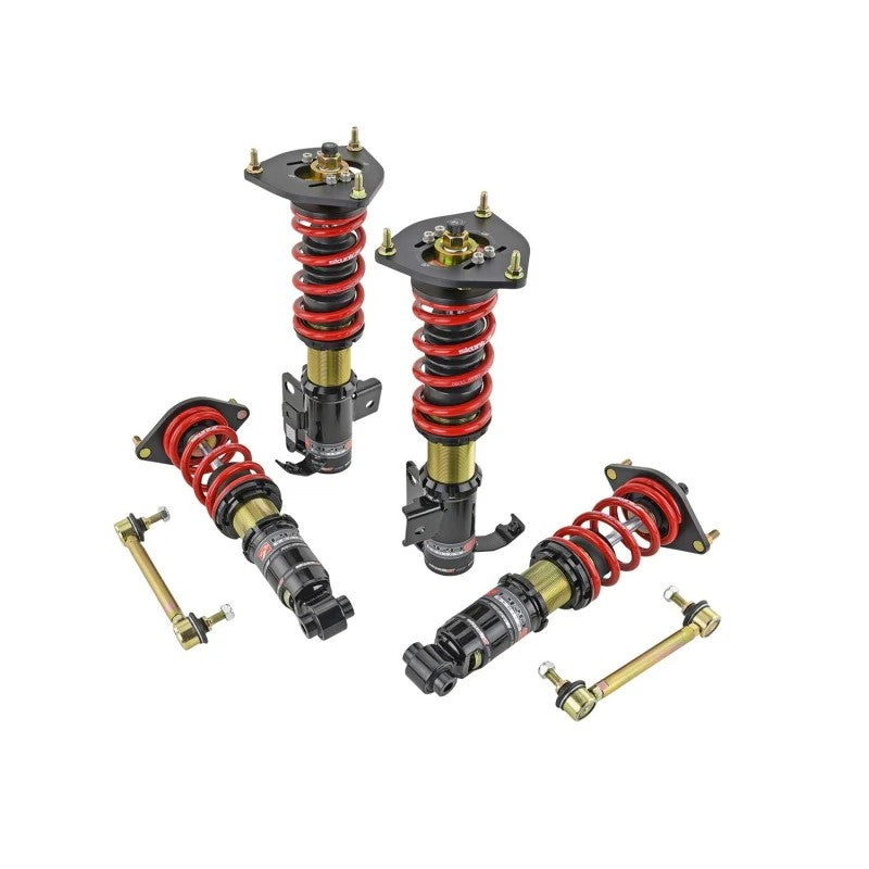 Skunk2 Pro-ST mono-tube coilover kit for 2013-2020 Subaru BRZ with gold tophats and black springs
