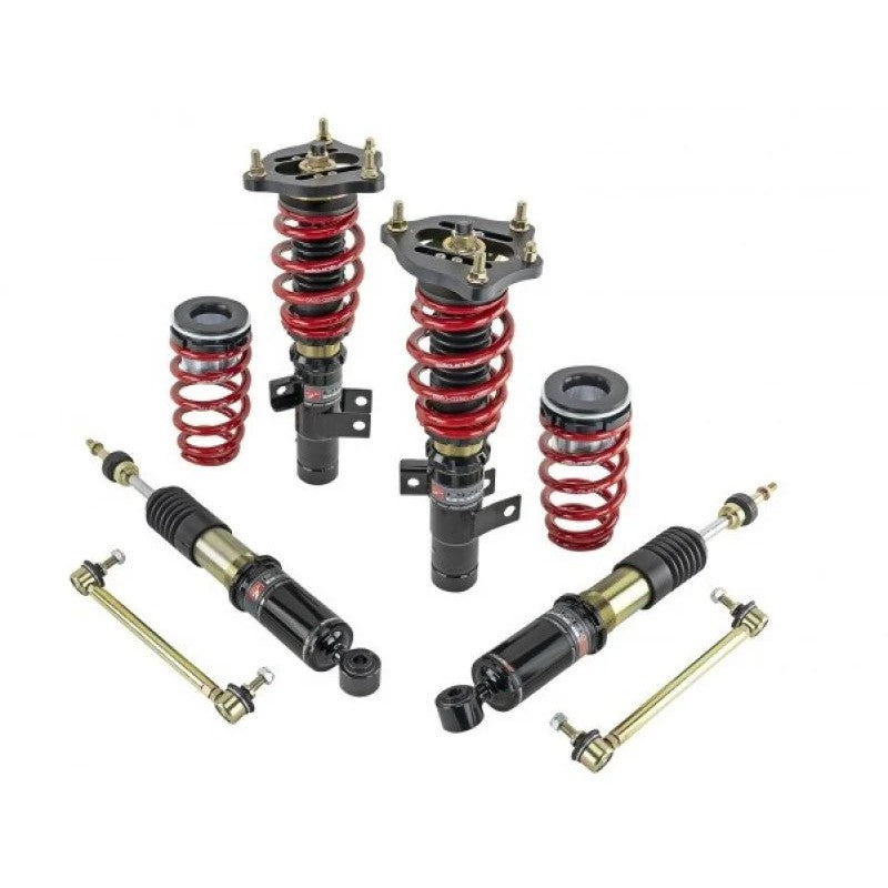 Skunk2 Pro-ST coilover kit with threaded mono-tube shocks and red springs for 2016-2021 Honda Civic Type R
