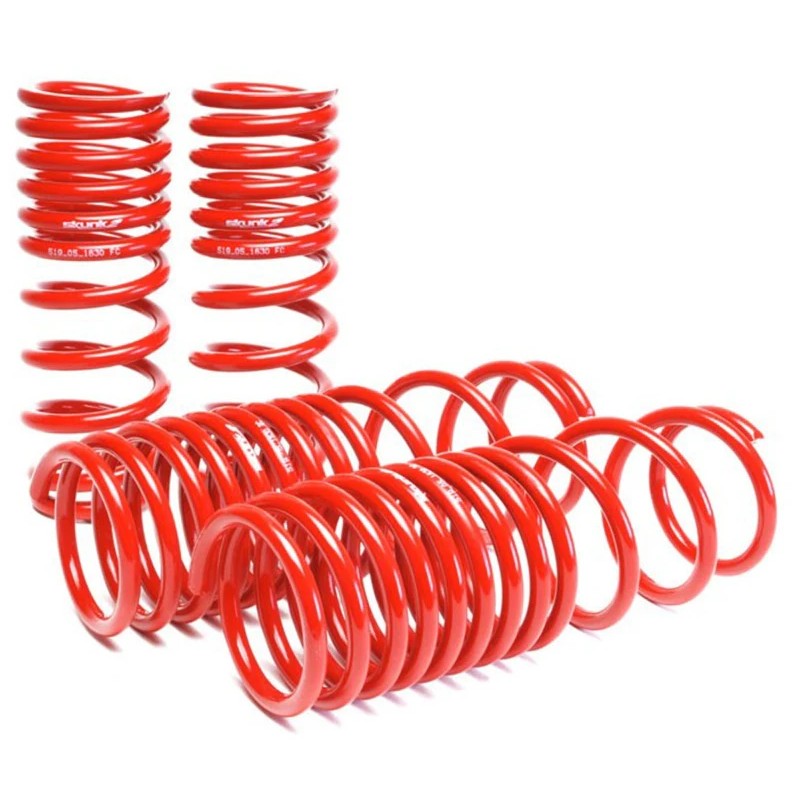 Set of four Skunk2 lowering springs for 1990-1997 Honda Accord DX, EX, LX, and SE.