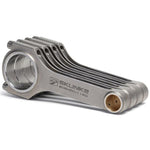 Skunk2 Alpha Series forged 4340 chromoly H-beam connecting rods with ARP2000 bolts for K24 engines.