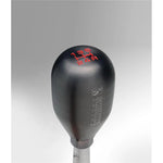 Skunk2 weighted billet stainless steel 5-speed shift knob with PVD titanium finish and 10mm x 1.5mm threading.