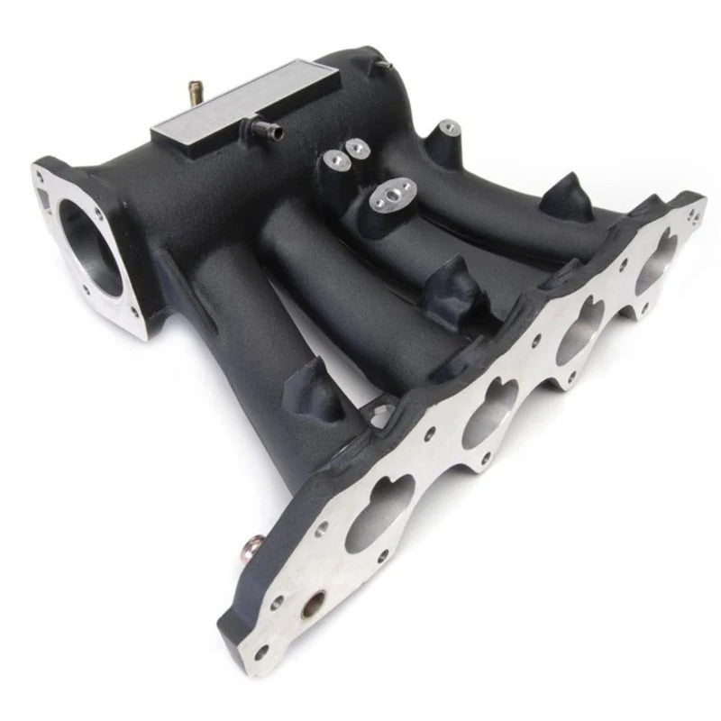 Skunk2 Pro Series cast aluminum intake manifold in Black Series finish for 1994-2001 Acura Integra GS-R B18C1 engines.