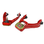 Skunk2 Pro Stance front camber kit with powder-coated control arms and zinc-plated hardware for 1996-2000 Honda Civic EK.