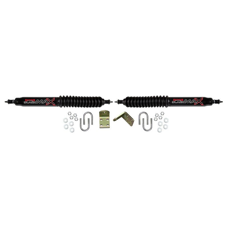 Skyjacker 8210 black steering stabilizer shock for 1970-1979 Ford F-Series trucks and Bronco.