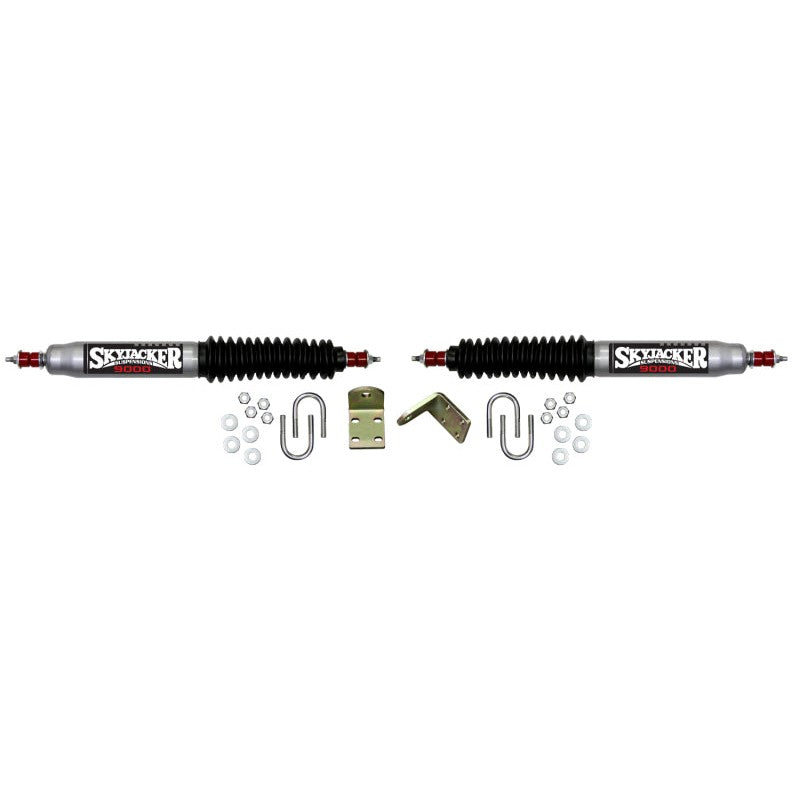 Skyjacker 9210 steering damper kit for 1975-1979 Ford F-150 and Bronco models.