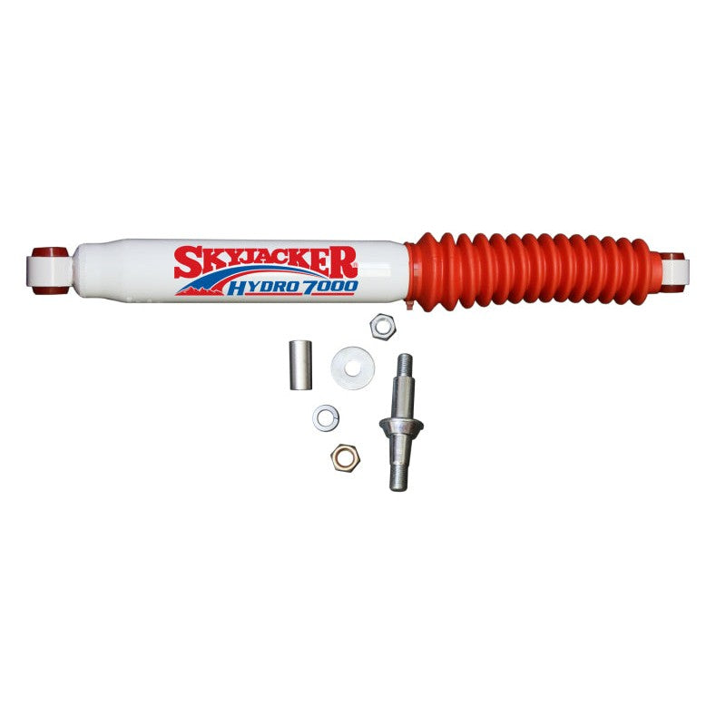 Skyjacker 7009 steering stabilizer shock for 1984-2016 Jeep Cherokee, Wrangler, and Wagoneer.