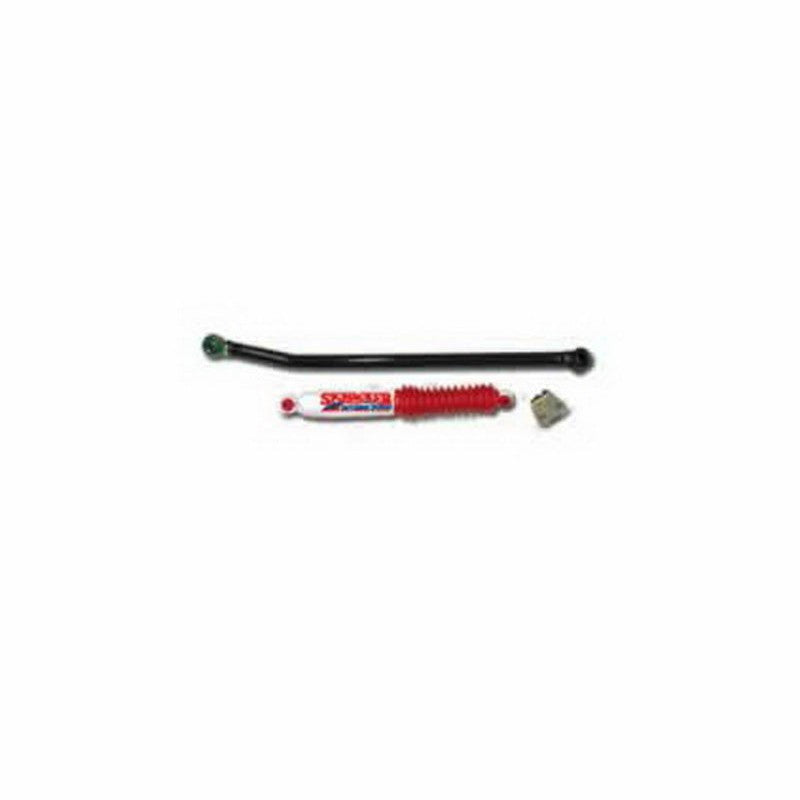 Skyjacker TBA10 heavy duty track bar featuring a Teflon lined spherical rod end for 1984-2006 Jeep models.