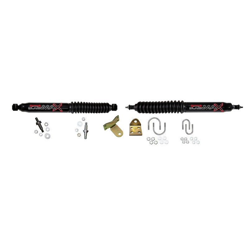 Skyjacker 8255 black steering stabilizer cylinder for 1977-1987 Chevrolet and GMC 1-ton 4WD trucks