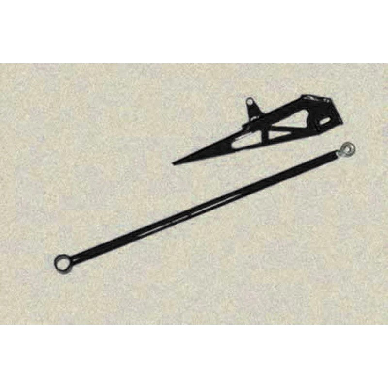 Skyjacker DTBA27 heavy duty adjustable track bar with spherical rod end for 1994-2001 Dodge Ram 4WD trucks.