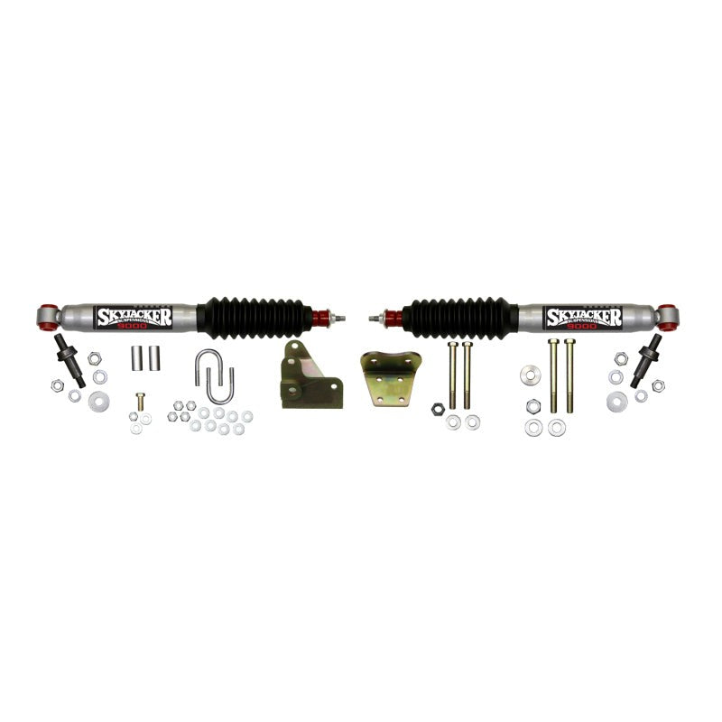 Skyjacker 9297 steering stabilizer shock and mounting hardware for 1997-2003 Ford F-150 4WD trucks.