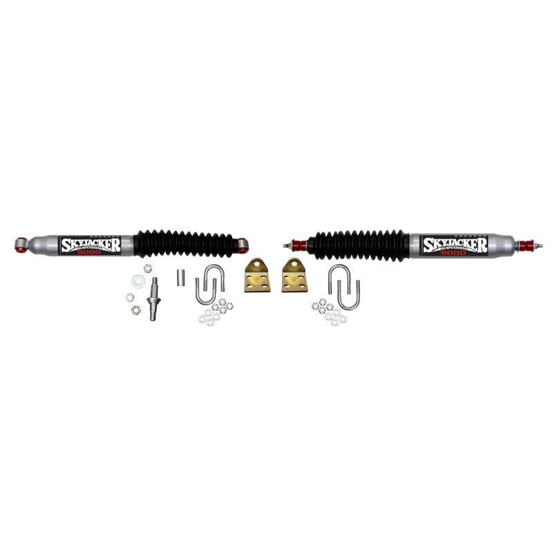 Skyjacker 9219 hydraulic steering stabilizer damper for 1997-2016 Jeep Wrangler models.