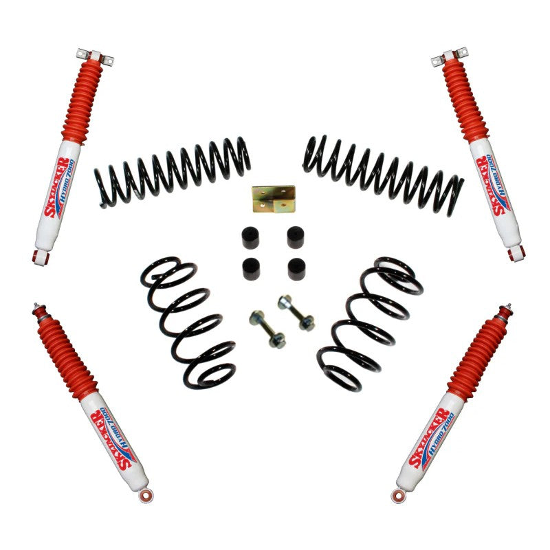 Skyjacker TJ30BPH suspension lift kit with coil springs and shocks for 1997-2006 Jeep Wrangler TJ