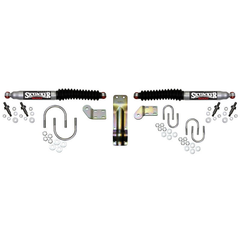 Skyjacker 9218 steering stabilizer damper kit for 1998-2002 Dodge Ram 1500, 2500, and 3500 trucks.