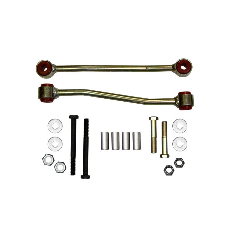 Skyjacker SBE402 extended sway bar end link with polyurethane bushings for lifted 1999 Ford Super Duty 4WD trucks.