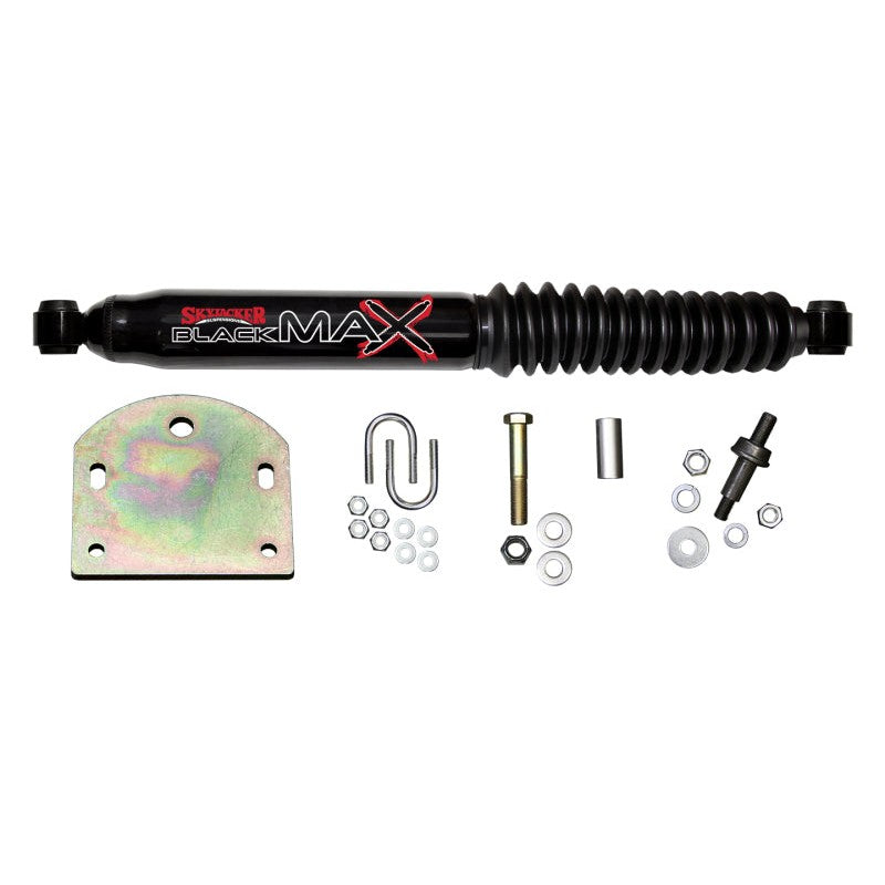 Skyjacker 8199 black steering stabilizer damper shock for Ford F-250, F-350 Super Duty, and Excursion 4WD
