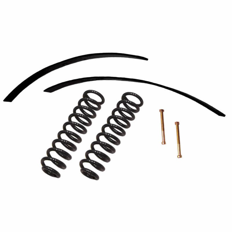 Skyjacker Softride suspension lift kit with progressive leaf springs for 2005-2018 Ford F-250 and F-350 Super Duty.
