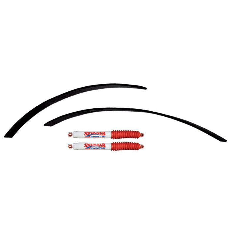 Skyjacker F9320-H 2-inch front add-a-leaf lift kit with HYD shocks for 1999-2005 Ford F-250 and Excursion.