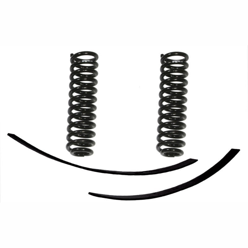 Skyjacker 132XK 2-inch suspension lift kit components with black powder-coated finish