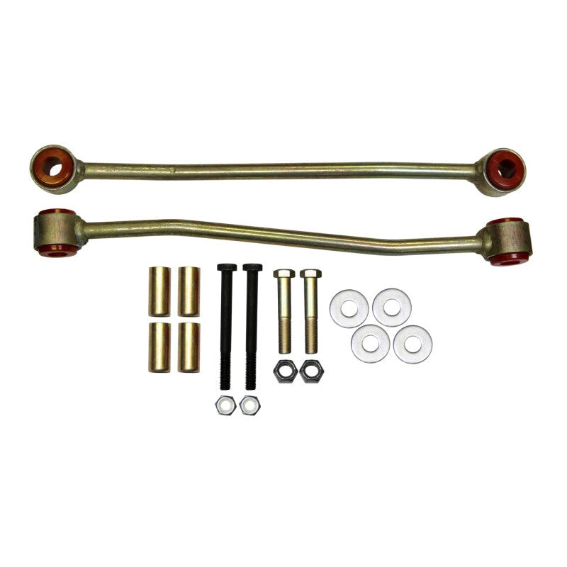 Skyjacker SBE408 extended sway bar end link with polyurethane bushings for 2000-2004 Ford 4WD trucks.