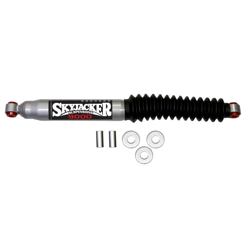 Skyjacker steering damper kit with stabilizer shock and mounting hardware for 1999-2005 Ford F-Series trucks.