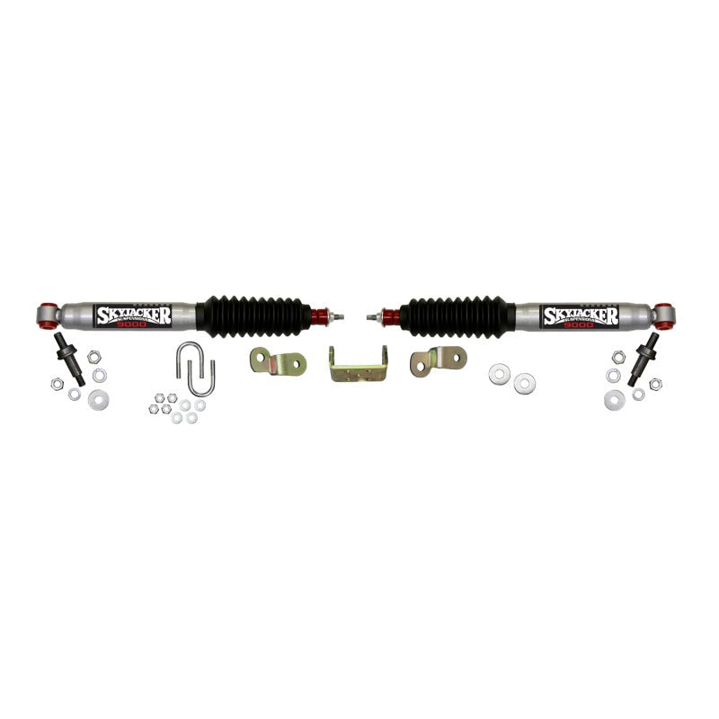 Skyjacker 9298 steering stabilizer damper kit for select 2000-2010 Chevrolet and GMC 2500 trucks and Hummer H2.
