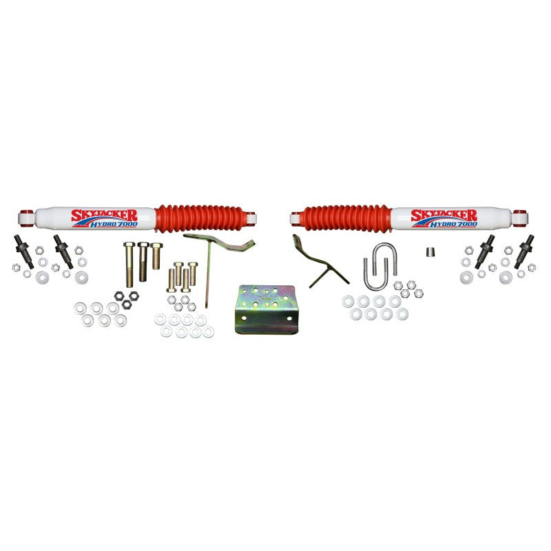 Skyjacker 7213 steering damper stabilizer kit for 2003-2008 Dodge Ram 2500 and 3500 heavy duty trucks