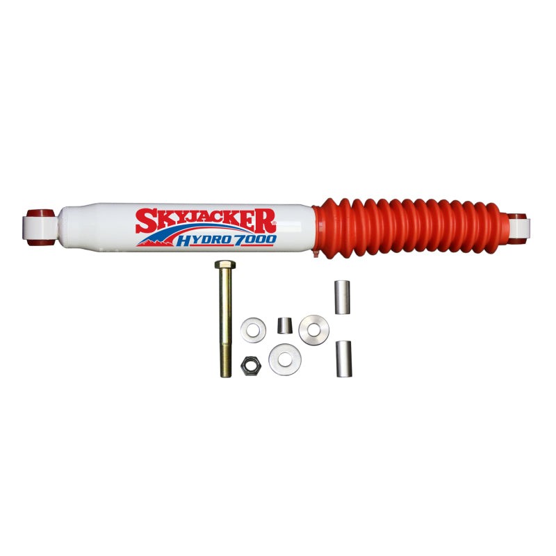 Skyjacker 7013 steering stabilizer shock and mounting hardware for Dodge Ram 2500 and 3500 4WD trucks
