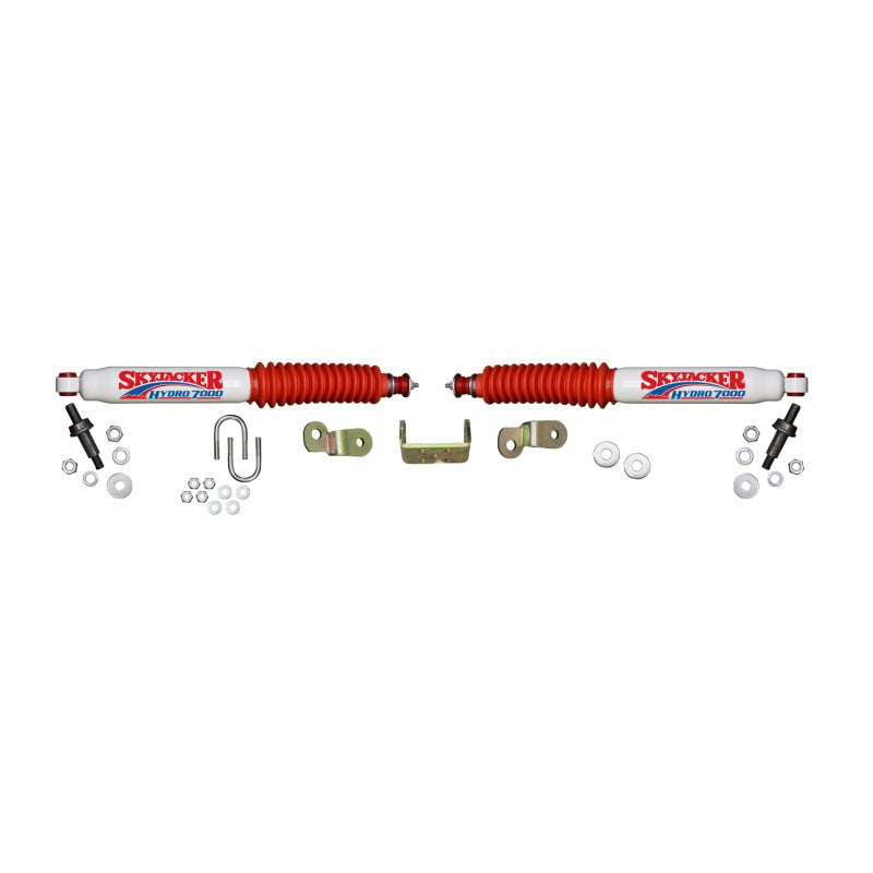 Skyjacker 7298 steering stabilizer shock kit with hardware for Chevrolet and GMC trucks.
