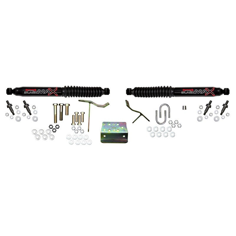 Skyjacker black steering damper stabilizer shock for 2003-2008 Dodge Ram 2500 and 3500 trucks
