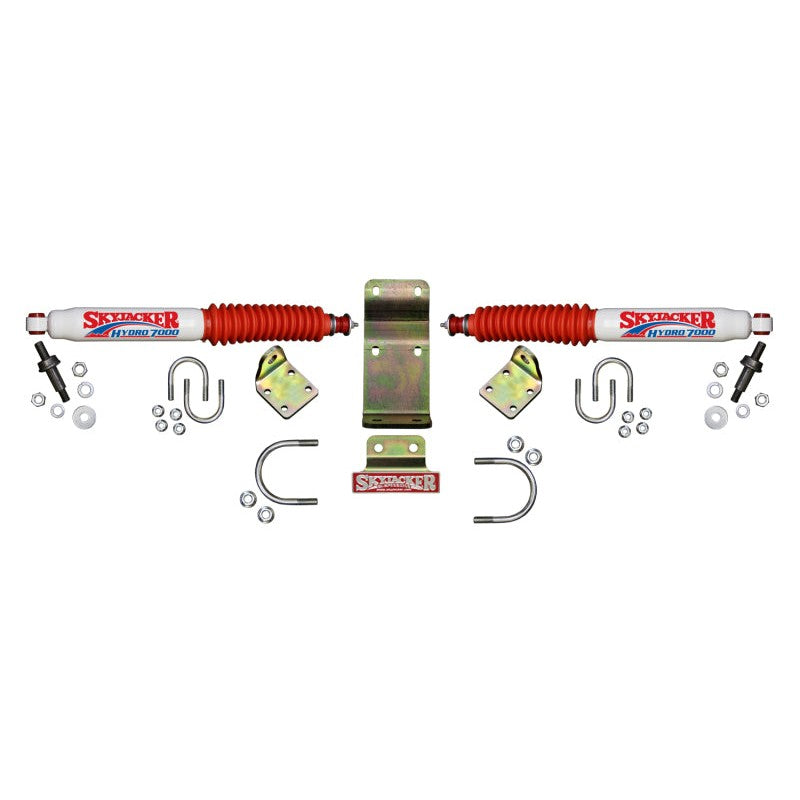 Skyjacker 7203 steering stabilizer damper kit for 2007-2018 Jeep Wrangler JK 4WD.