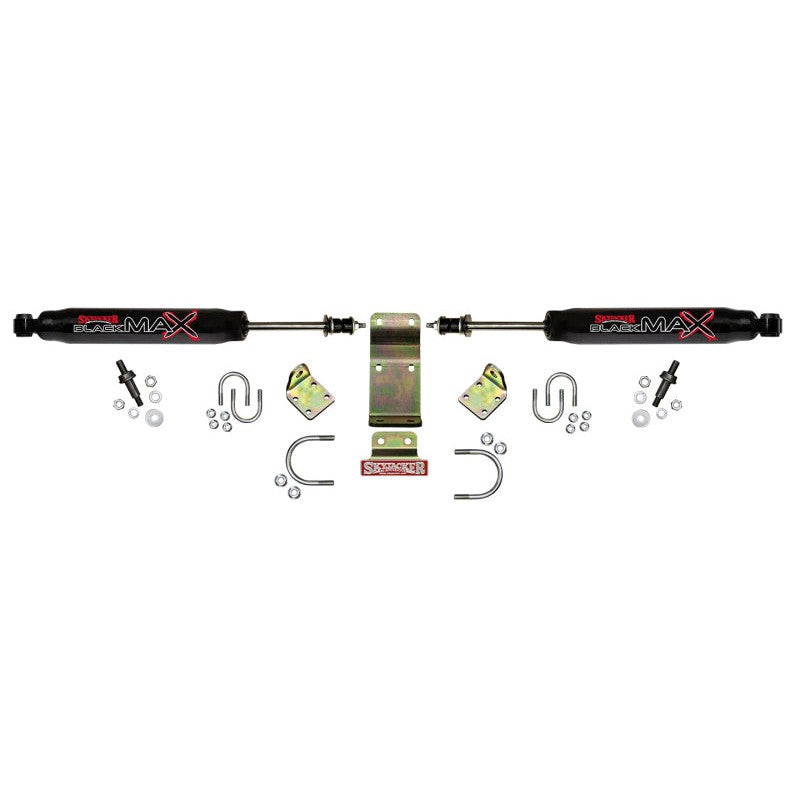 Skyjacker 8203 black steering stabilizer dampening shock for 2007-2018 Jeep Wrangler JK
