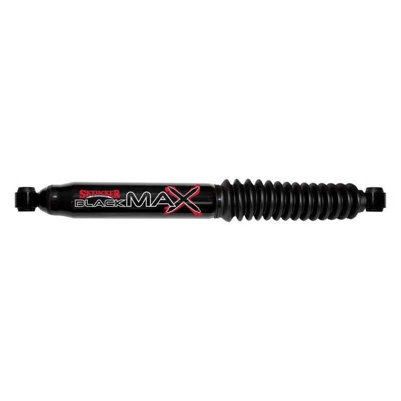 Skyjacker 8003 steering stabilizer damper in a black finish for 2007-2018 Jeep Wrangler JK