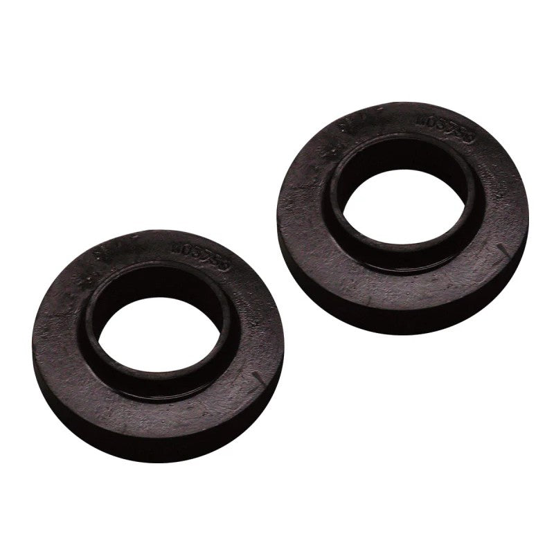 Skyjacker JKFPS75 front suspension leveling kit spacers for Jeep Wrangler JK and Jeep Gladiator models.