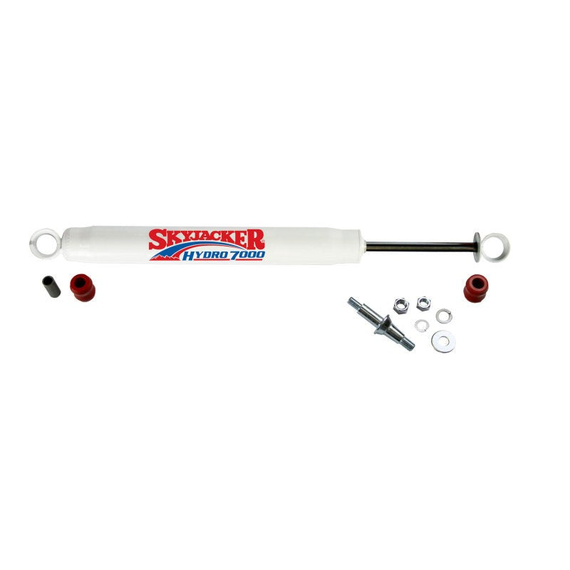 Skyjacker 7054 steering stabilizer damper for 2008-2016 Ford F-250 and F-350 Super Duty trucks.