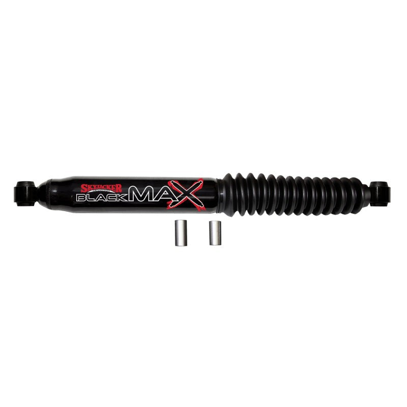 Skyjacker 8014 black steering stabilizer shock for 2013-2018 Ram 2500 and 3500 4WD trucks.