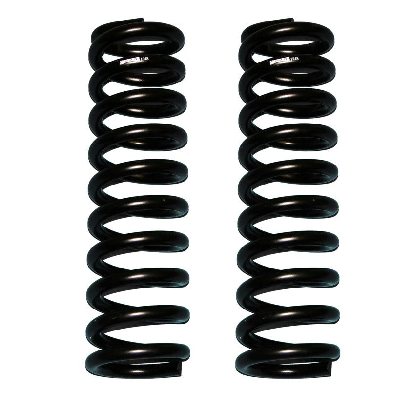 Skyjacker Softride front coil spring set with bolt-style clips for 1966-1979 Ford Bronco and F-Series trucks.