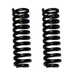 Pair of Skyjacker Softride black powder-coated coil springs for Ford and Mazda trucks.