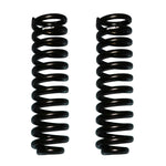 Skyjacker Softride black powder-coated front coil spring set