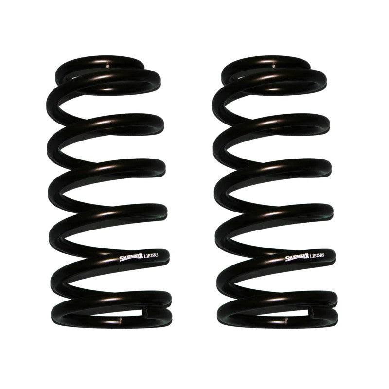 Skyjacker LIB25R Softride series black powder coated coil spring set for 2002-2007 Jeep Liberty