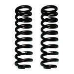 Skyjacker Softride black powder-coated coil spring set for Ford Super Duty trucks.