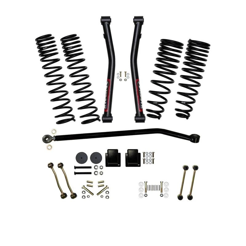 Skyjacker G351LT suspension lift components featuring long travel rear coils for 2020-2024 Jeep Gladiator.