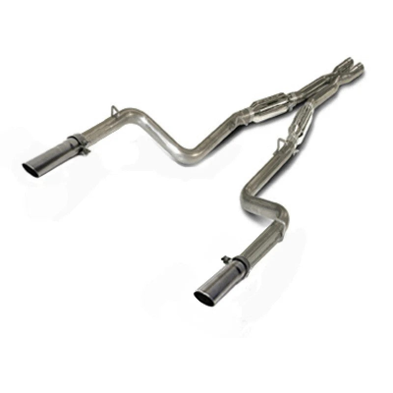 SLP LoudMouth modular cat-back exhaust system for 2011-2014 Dodge and Chrysler 5.7L HEMI vehicles.