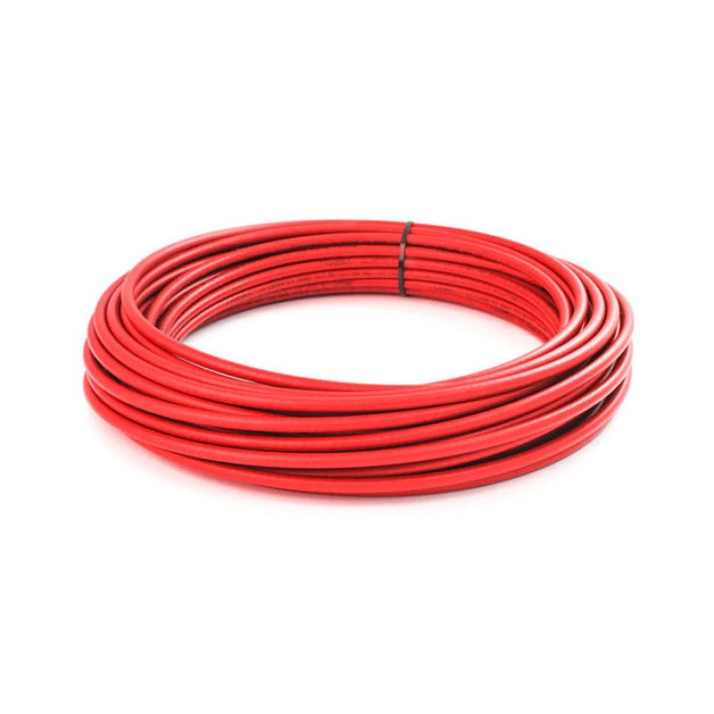 20-foot roll of red 1/4-inch high-temperature nylon tubing for water-methanol injection systems.