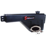 Snow Performance 10-gallon water-methanol tank with 20-foot braided stainless steel line, solenoid, and mounting hardware.