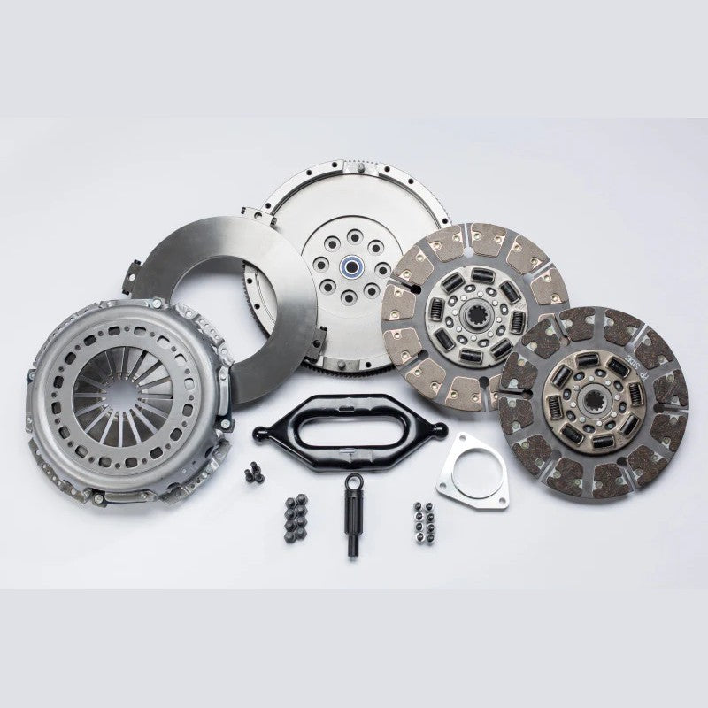 South Bend Street Dual Disc Clutch Kit for 1990-1993 Dodge 5.9L Cummins with Getrag transmission