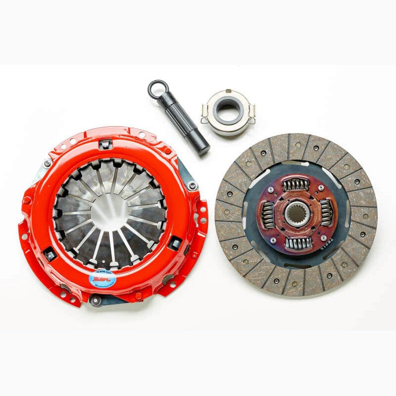 South Bend Clutch Stage 2 Daily pressure plate and friction disc for 1991-1995 Toyota MR2 Celica 5SFE conversion.